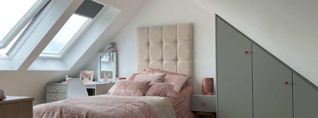 loft with windows